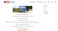 Desktop Screenshot of islandfestival.net