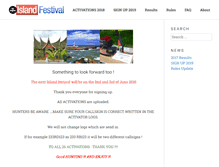 Tablet Screenshot of islandfestival.net